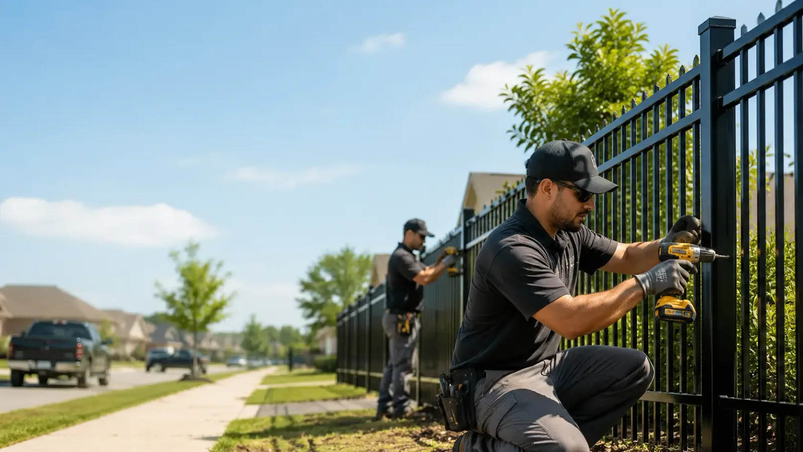 Metal Fence Installation in Newbury, MA
